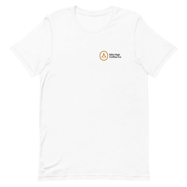 Logo T-Shirt (White) - Mile High Coffee Co