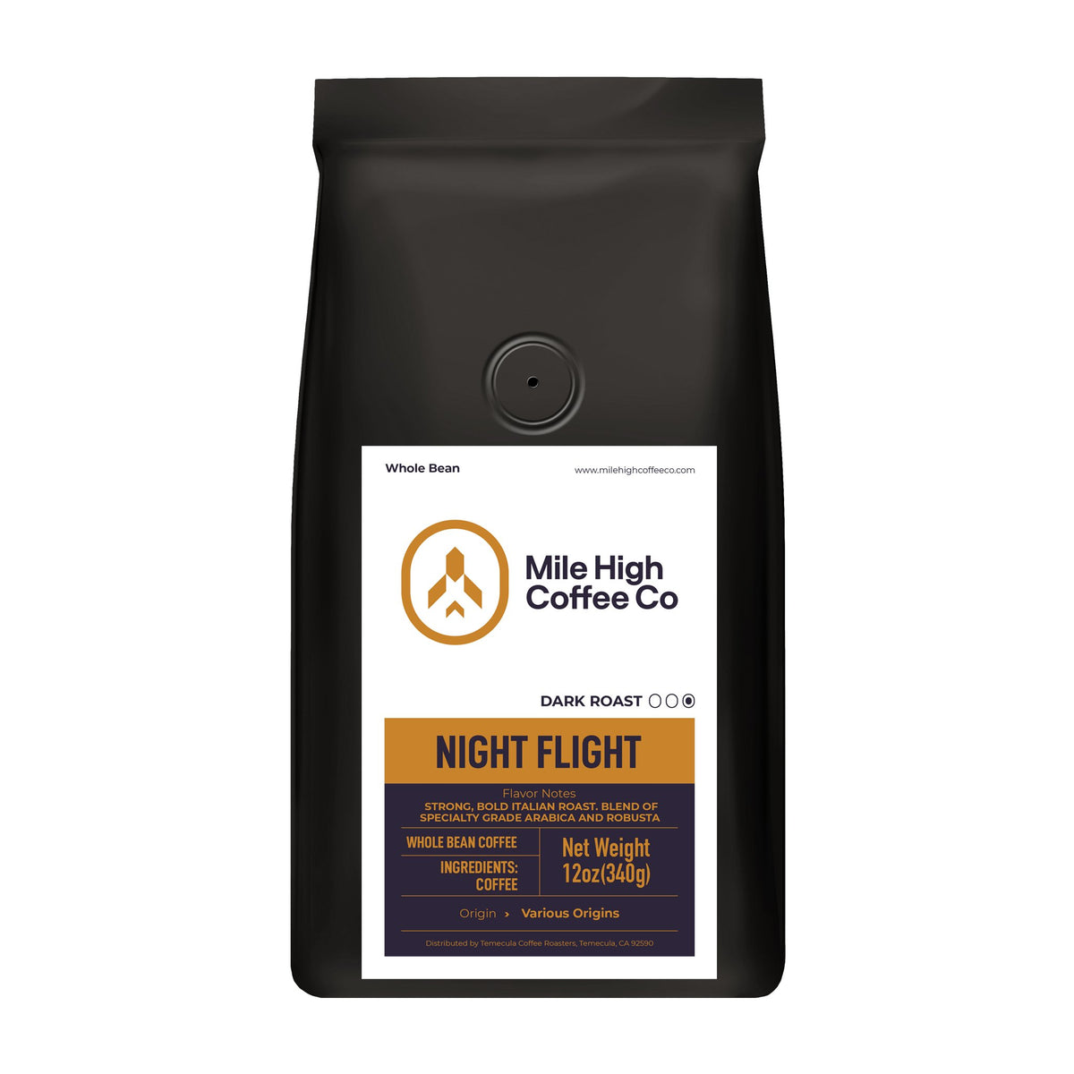 Night Flight - Mile High Coffee Co