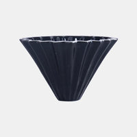 StepUp Coffee Origami Ceramic Pour Over Dripper, Handmade Cone Brewer-8