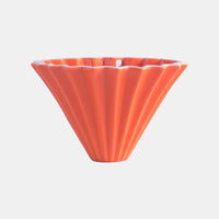 StepUp Coffee Origami Ceramic Pour Over Dripper, Handmade Cone Brewer-7