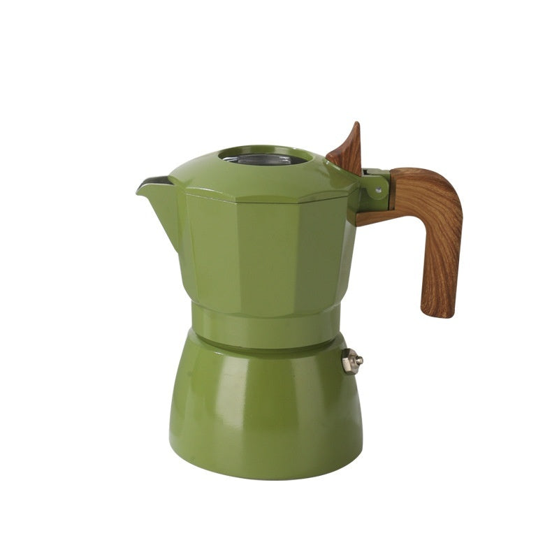 Double Valve Moka Pot Espresso Coffee Machine-2