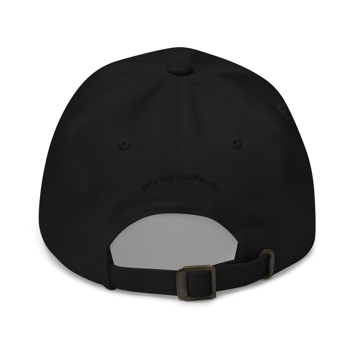 Logo Dad Hat (Black on Black)