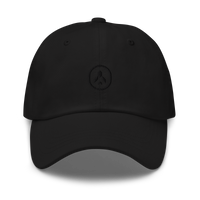 Logo Dad Hat (Black on Black)