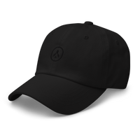 Logo Dad Hat (Black on Black)