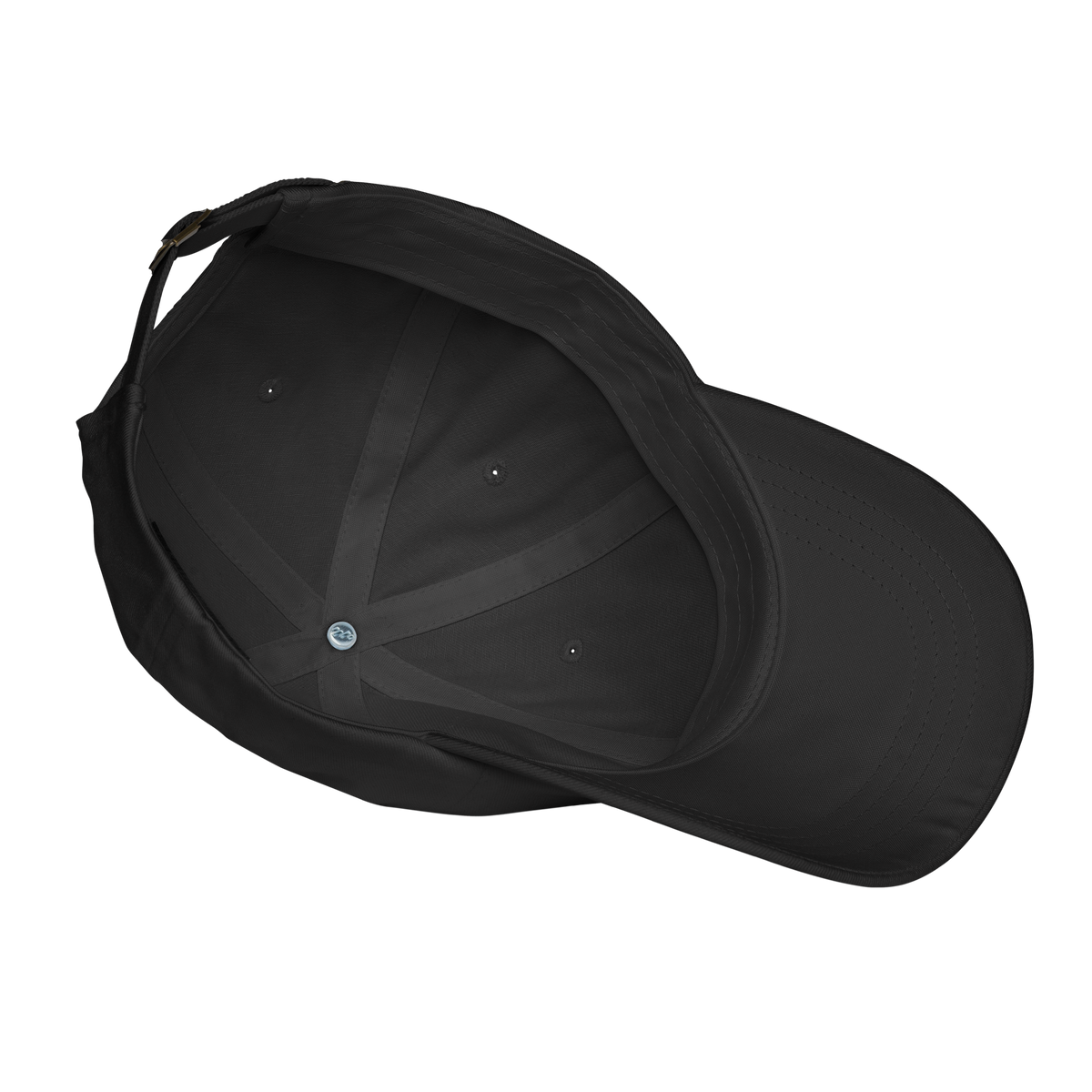 Logo Dad Hat (White on Black)