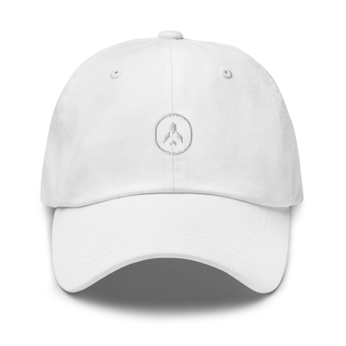 Logo Dat Hat (White on White)