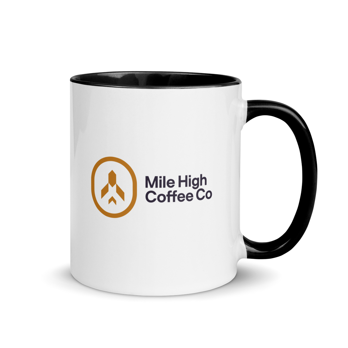 White Ceramic Logo Mug