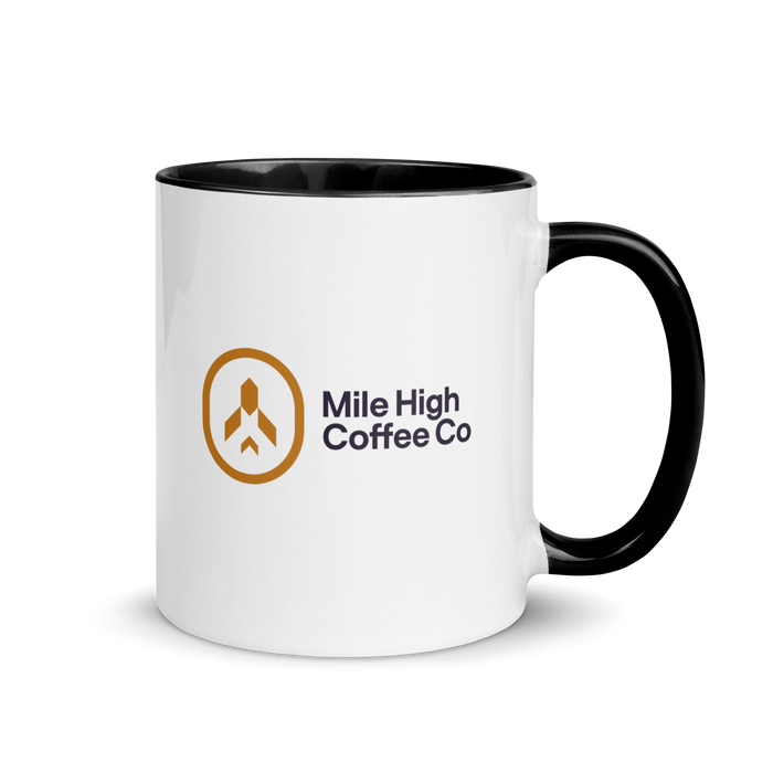 White Ceramic Logo Mug