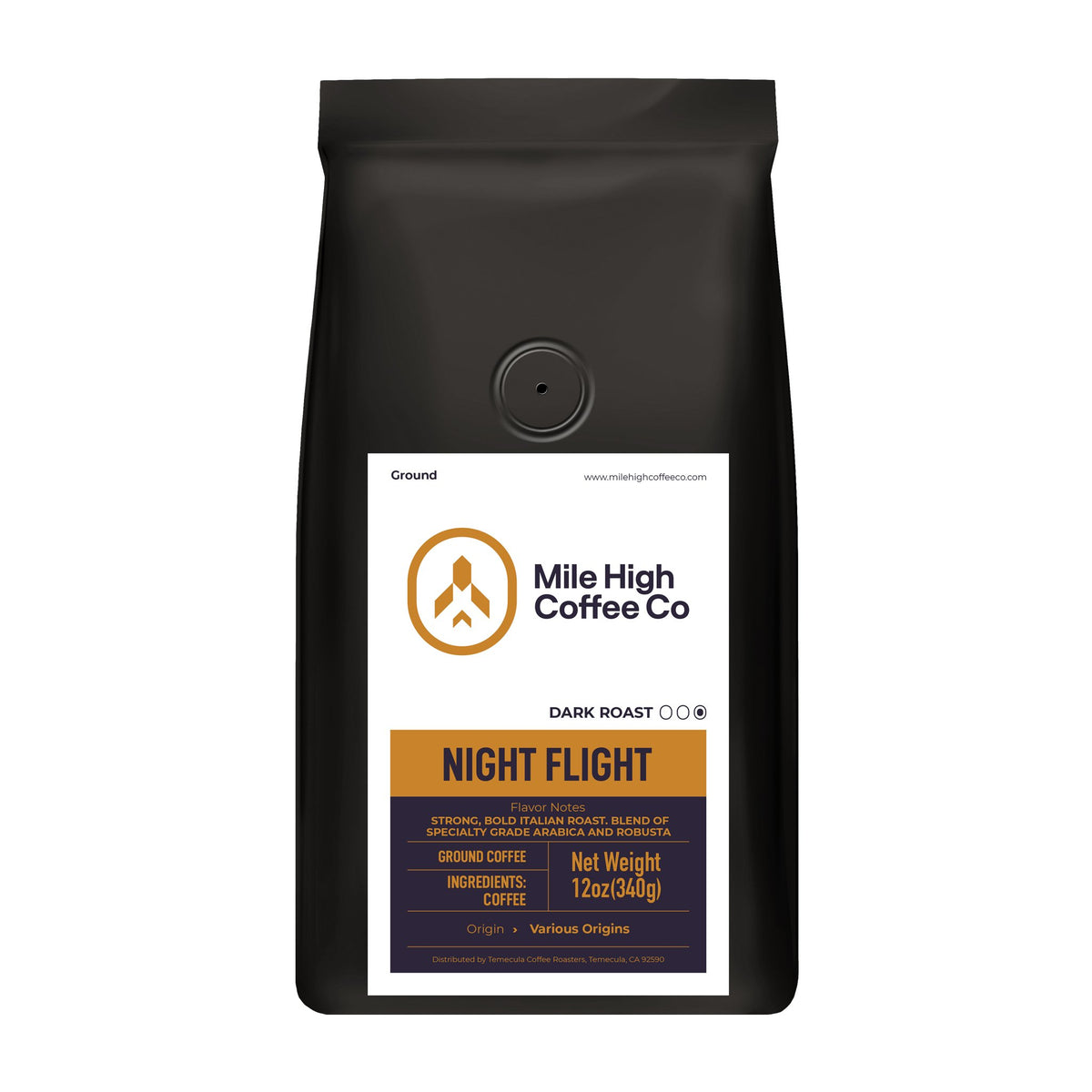 Night Flight - Mile High Coffee Co